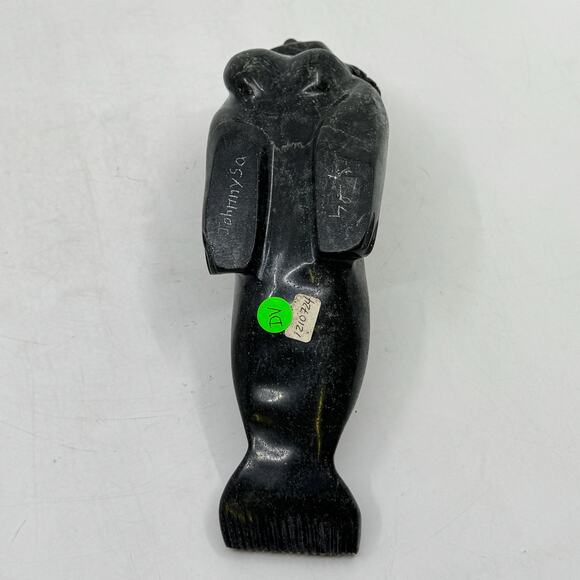 Inuit Hand Carved Sedna Sculpture by Johnysa Mathewsie - Picture 6 of 11